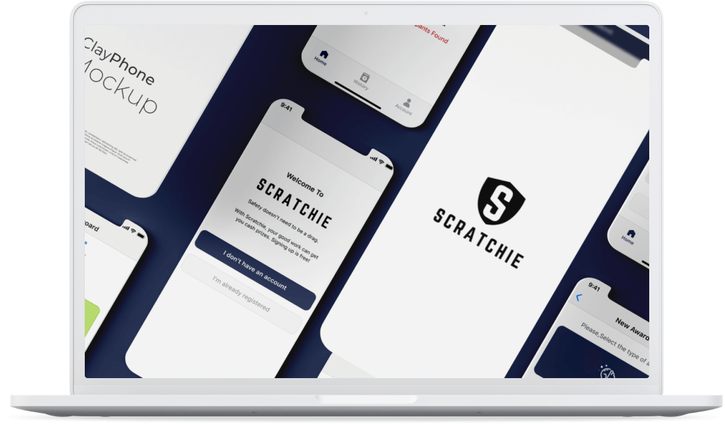Scartchie app design