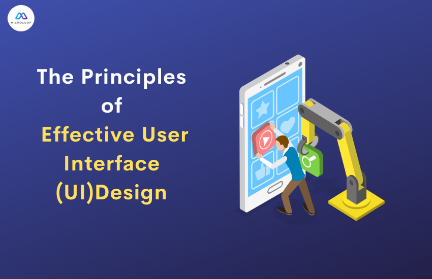 Image showing key rules for good User Interface (UI) Design